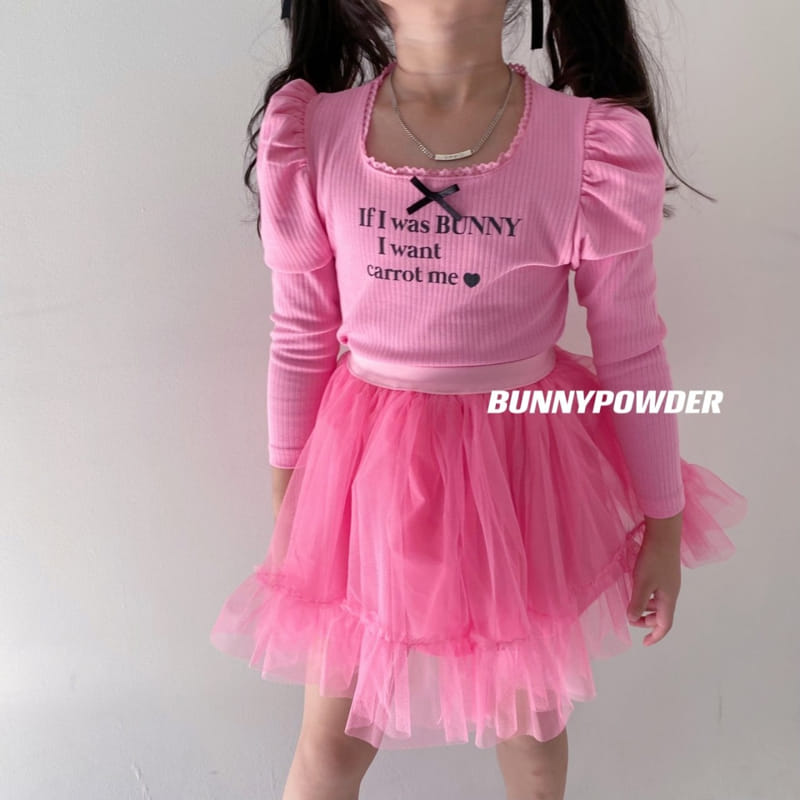 Bunny Powder - Korean Children Fashion - #childrensboutique - Lessera Tee - 11