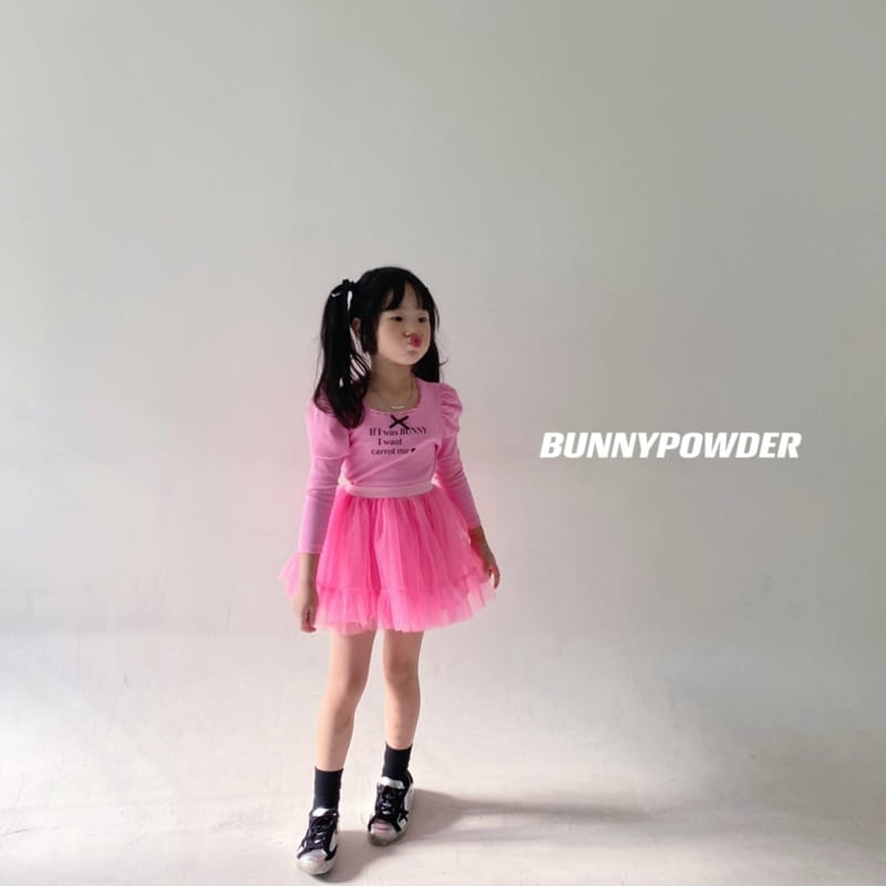 Bunny Powder - Korean Children Fashion - #designkidswear - Lessera Tee - 12