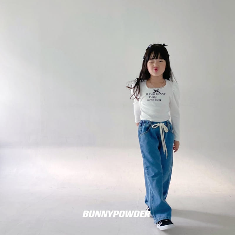 Bunny Powder - Korean Children Fashion - #designkidswear - Masion Jeans - 10