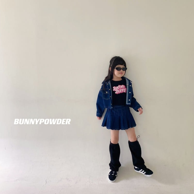 Bunny Powder - Korean Children Fashion - #discoveringself - Tin Crop Tee - 12