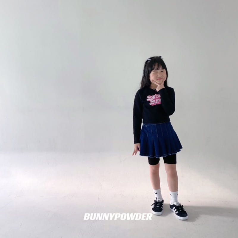 Bunny Powder - Korean Children Fashion - #fashionkids - Rib Bicke Leggings with Mom - 5