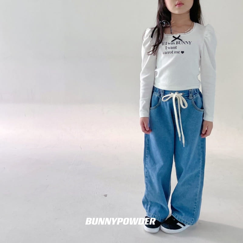 Bunny Powder - Korean Children Fashion - #fashionkids - Masion Jeans - 12