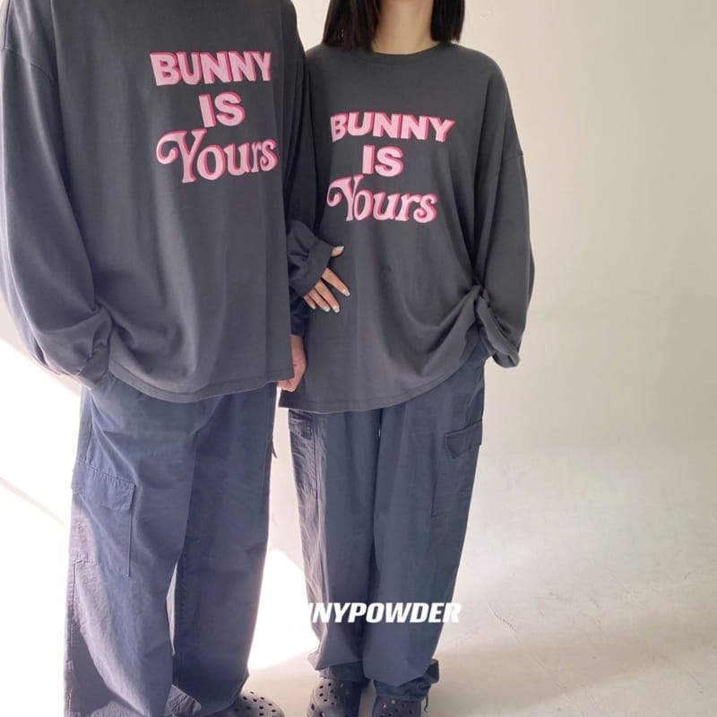 Bunny Powder - Korean Children Fashion - #kidsshorts - Bunny Tee with Mom - 3