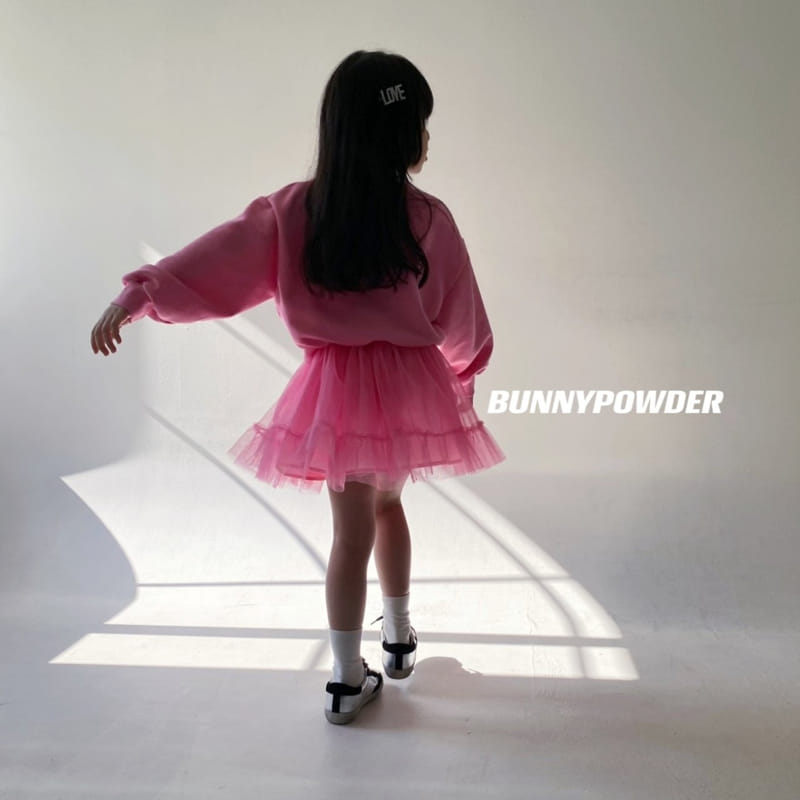 Bunny Powder - Korean Children Fashion - #kidsshorts - Cong Cong Sweatshirt - 5