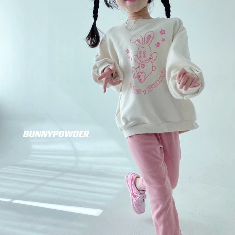 Bunny Powder - Korean Children Fashion - #kidzfashiontrend - Roller Bunny Sweatshirt - 10