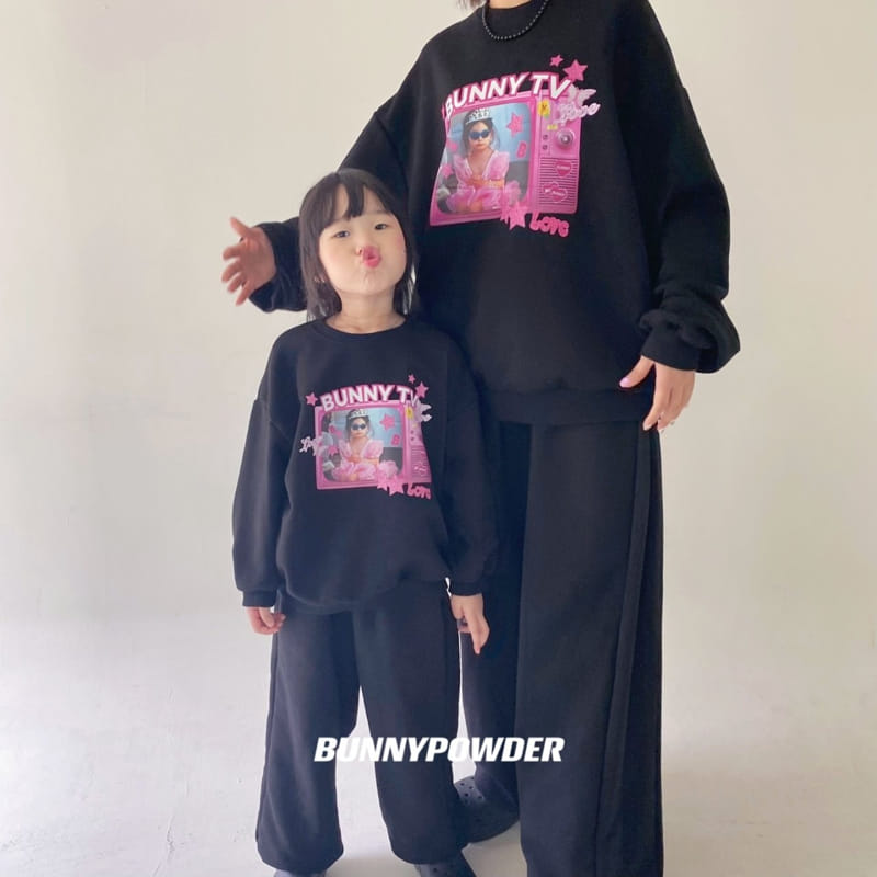 Bunny Powder - Korean Children Fashion - #littlefashionista - TV Sweatshirt with Mom - 6