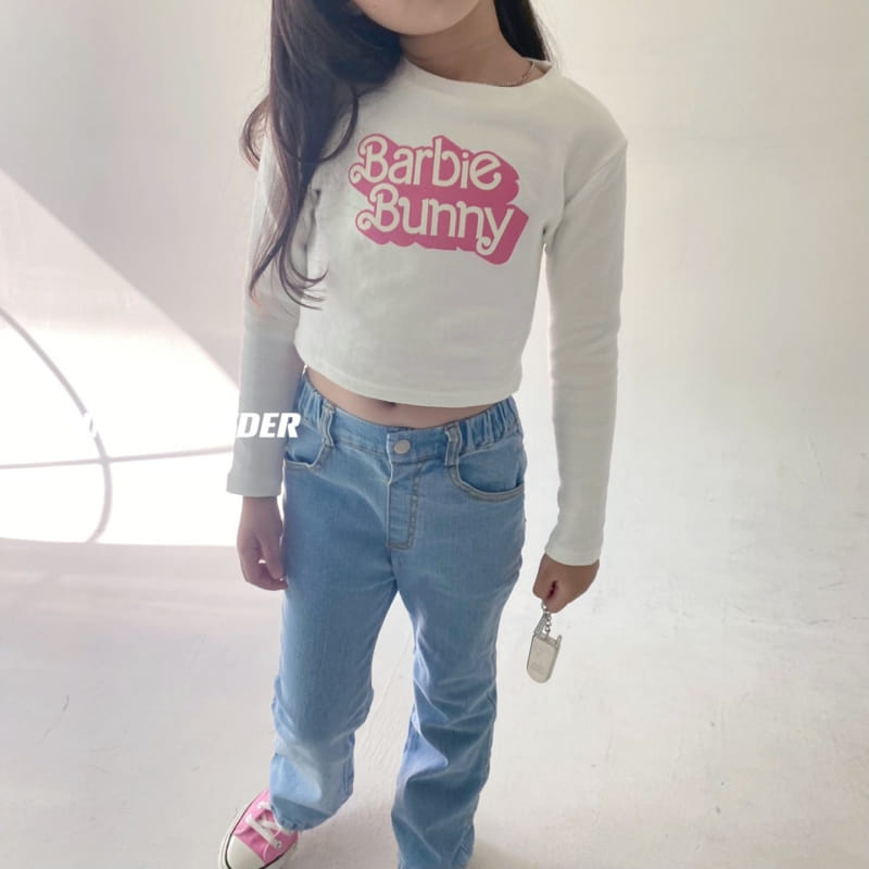 Bunny Powder - Korean Children Fashion - #littlefashionista - Tin Crop Tee - 2