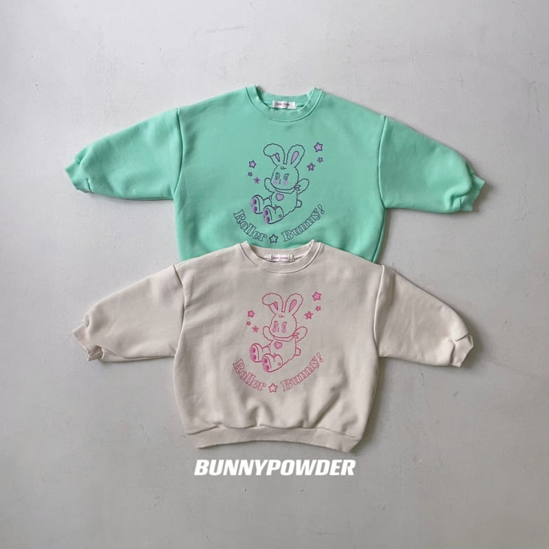 Bunny Powder - Korean Children Fashion - #prettylittlegirls - Roller Bunny Sweatshirt