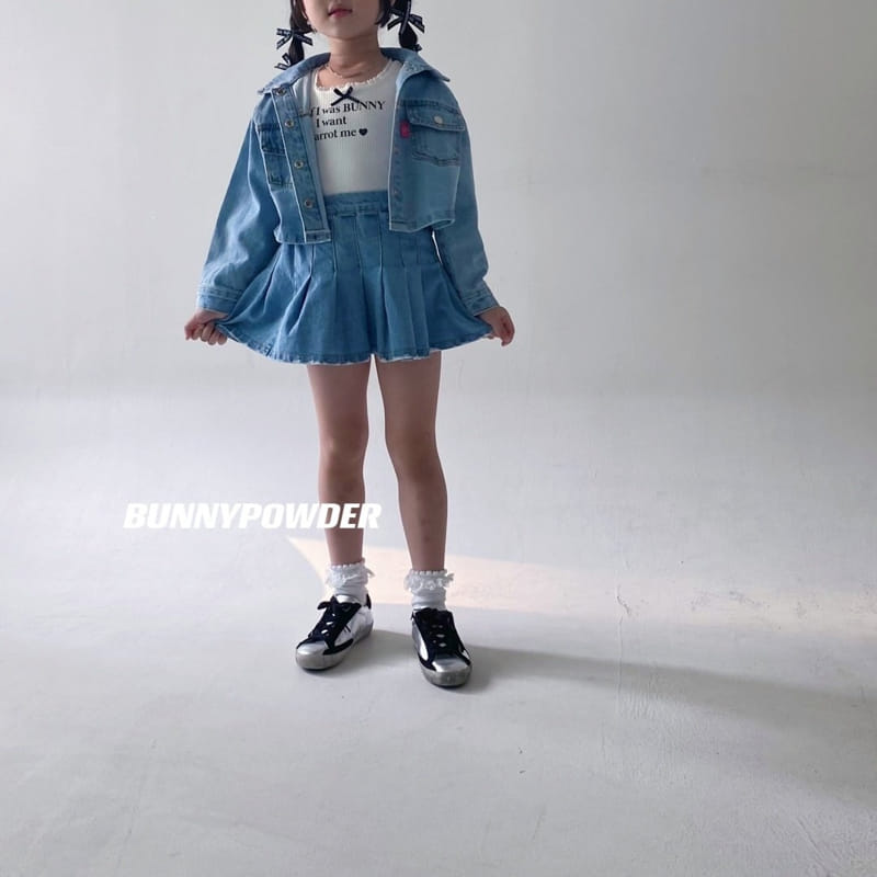 Bunny Powder - Korean Children Fashion - #stylishchildhood - Y2K Skirt - 5