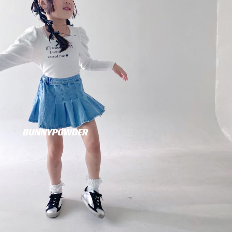 Bunny Powder - Korean Children Fashion - #todddlerfashion - Y2K Skirt - 4