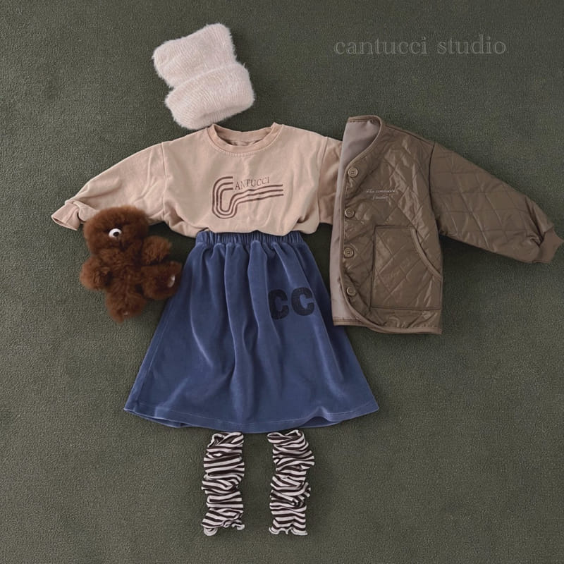 Cantucci Studio - Korean Children Fashion - #childofig - Velouure CC Skirt - 5