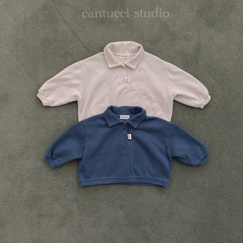 Cantucci Studio - Korean Children Fashion - #fashionkids - PK Collar Sweatshirt