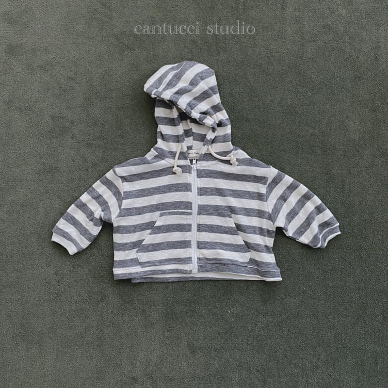 Cantucci Studio - Korean Children Fashion - #kidsshorts - Milka Hoody Zip-up - 4