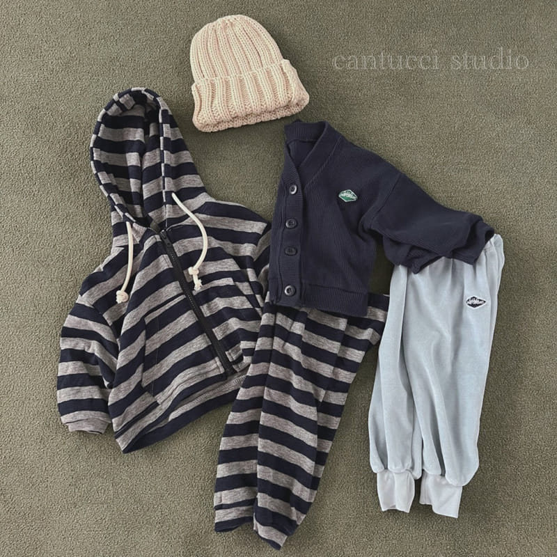 Cantucci Studio - Korean Children Fashion - #littlefashionista - Milka Hoody Zip-up - 7