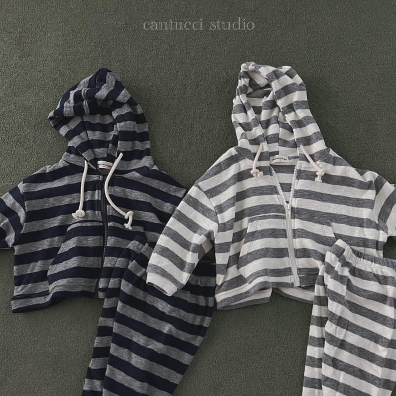 Cantucci Studio - Korean Children Fashion - #minifashionista - Milka Hoody Zip-up - 9