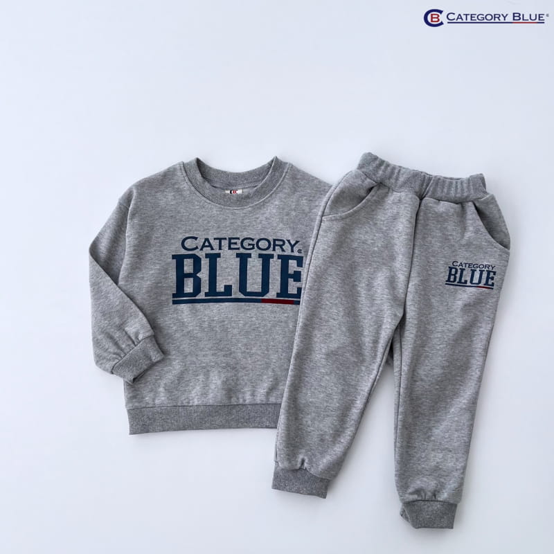 Category Blue - Korean Children Fashion - #childofig - Signiture Top Bottom Set - 4