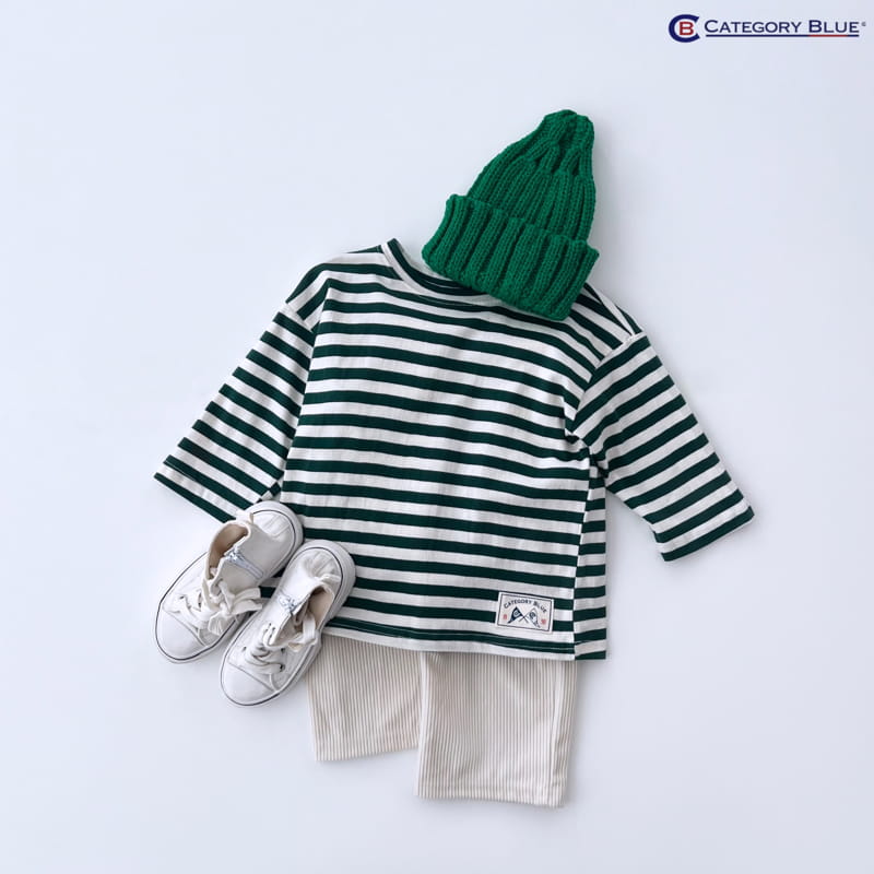 Category Blue - Korean Children Fashion - #childofig - Stripes Tee - 9