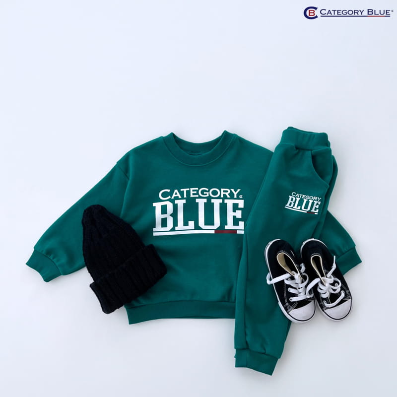 Category Blue - Korean Children Fashion - #fashionkids - Signiture Top Bottom Set - 8