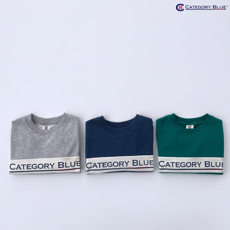 Category Blue - Korean Children Fashion - #fashionkids - Logo Sweatshirt - 2