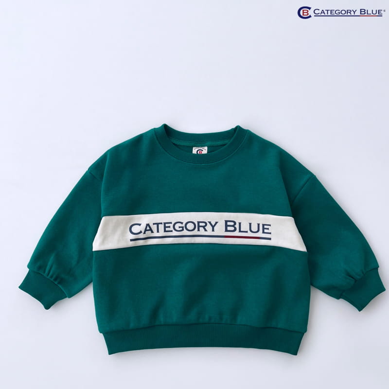 Category Blue - Korean Children Fashion - #kidsshorts - Logo Sweatshirt - 4