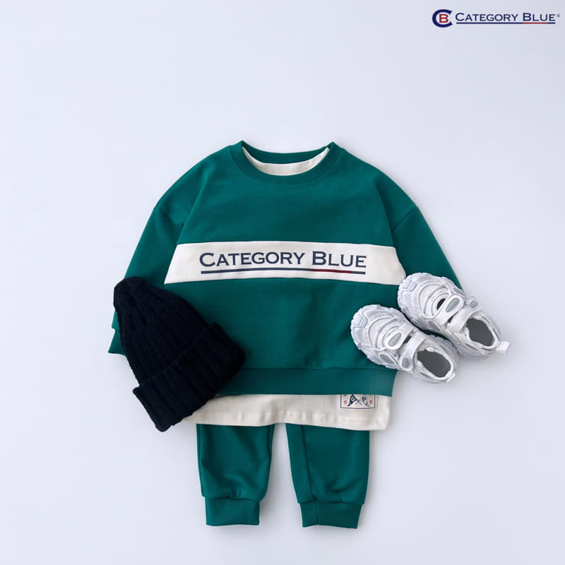 Category Blue - Korean Children Fashion - #magicofchildhood - Logo Sweatshirt - 8