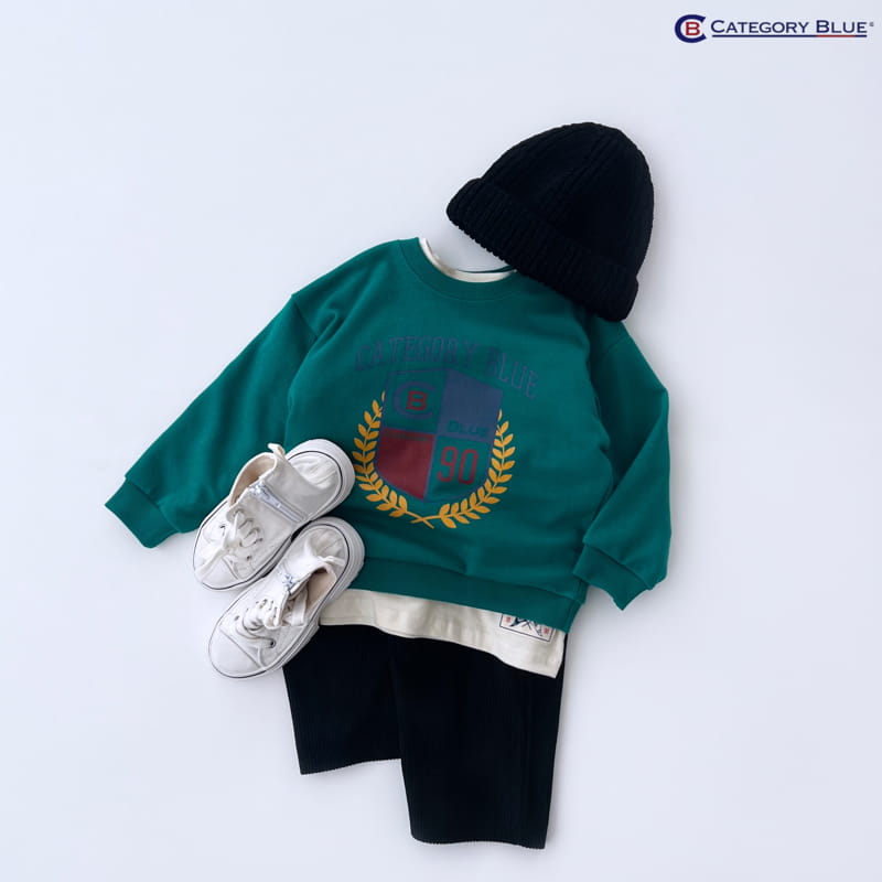 Category Blue - Korean Children Fashion - #magicofchildhood - Laurel Wreath Sweatshirt - 6