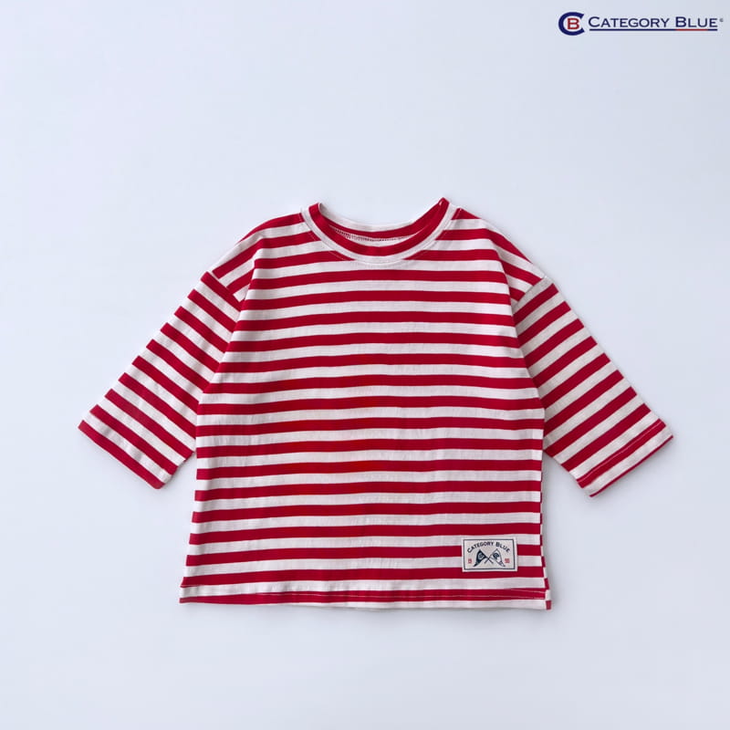 Category Blue - Korean Children Fashion - #magicofchildhood - Stripes Tee - 3