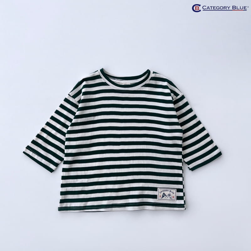 Category Blue - Korean Children Fashion - #magicofchildhood - Stripes Tee - 4