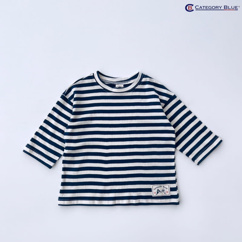 Category Blue - Korean Children Fashion - #prettylittlegirls - Stripes Tee - 5