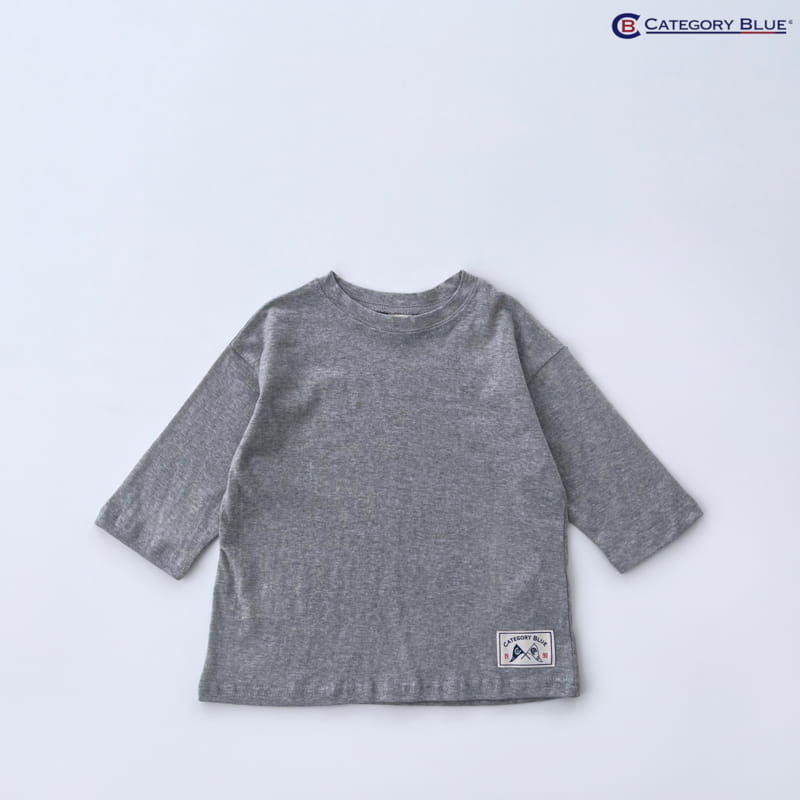 Category Blue - Korean Children Fashion - #toddlerclothing - Basic Tee - 5