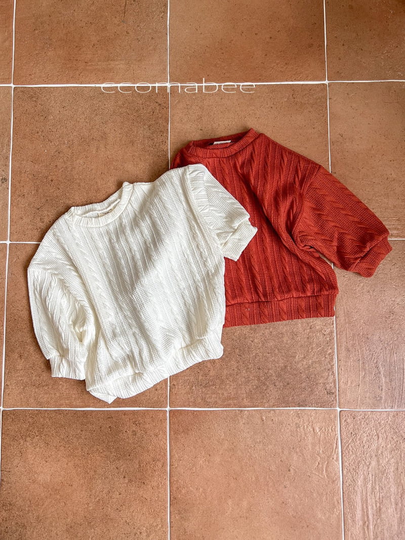 Ccomabee - Korean Children Fashion - #childofig - Twist Knit Tee - 6