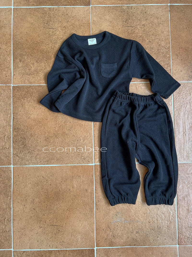 Ccomabee - Korean Children Fashion - #littlefashionista - Ivy Top Bottom Set - 5