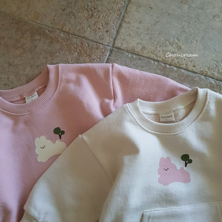 Choucream - Korean Baby Fashion - #babyboutique - Rabbit Sweatshirt Bodysuit