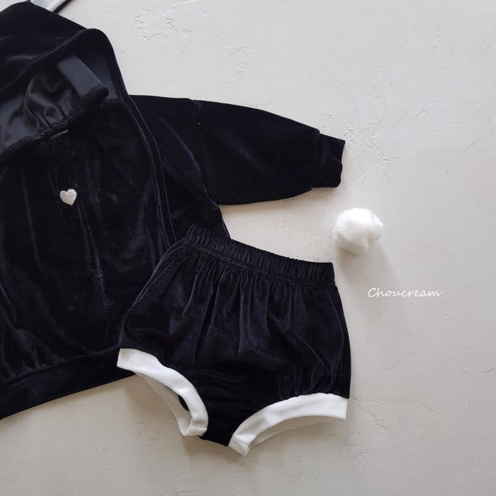 Choucream - Korean Baby Fashion - #babyboutique - Velvet Rabbit Set - 5