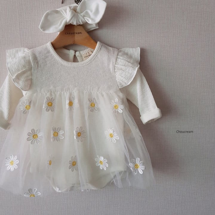 Choucream - Korean Baby Fashion - #babyboutiqueclothing - Daisy Bodysuit - 2