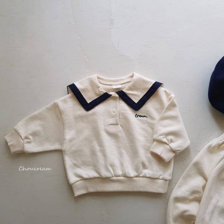 Choucream - Korean Baby Fashion - #babyclothing - Sailor Top Bottom Set - 9