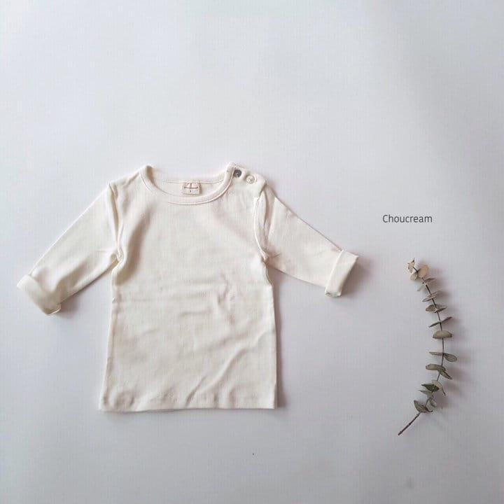 Choucream - Korean Baby Fashion - #babyclothing - Bebe Basic Tee