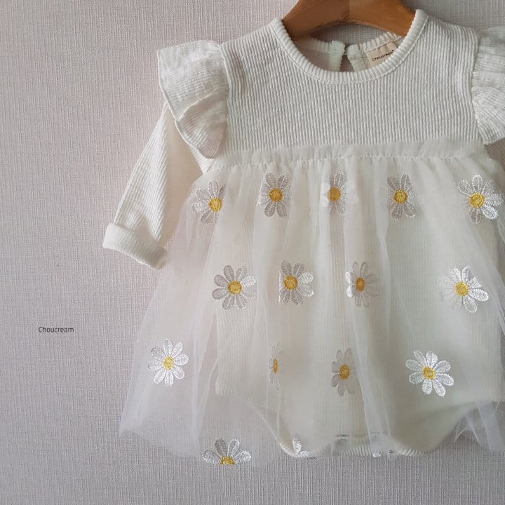 Choucream - Korean Baby Fashion - #babyclothing - Daisy Bodysuit - 3