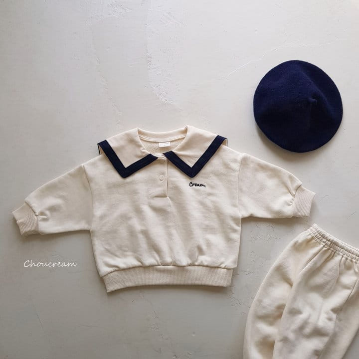 Choucream - Korean Baby Fashion - #babyfever - Sailor Top Bottom Set - 11