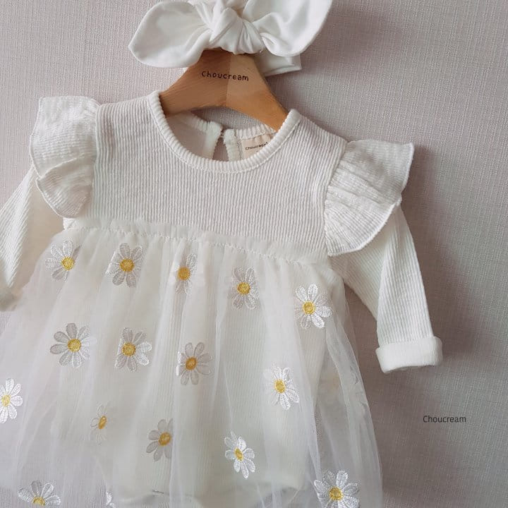 Choucream - Korean Baby Fashion - #babyfever - Daisy Bodysuit - 5