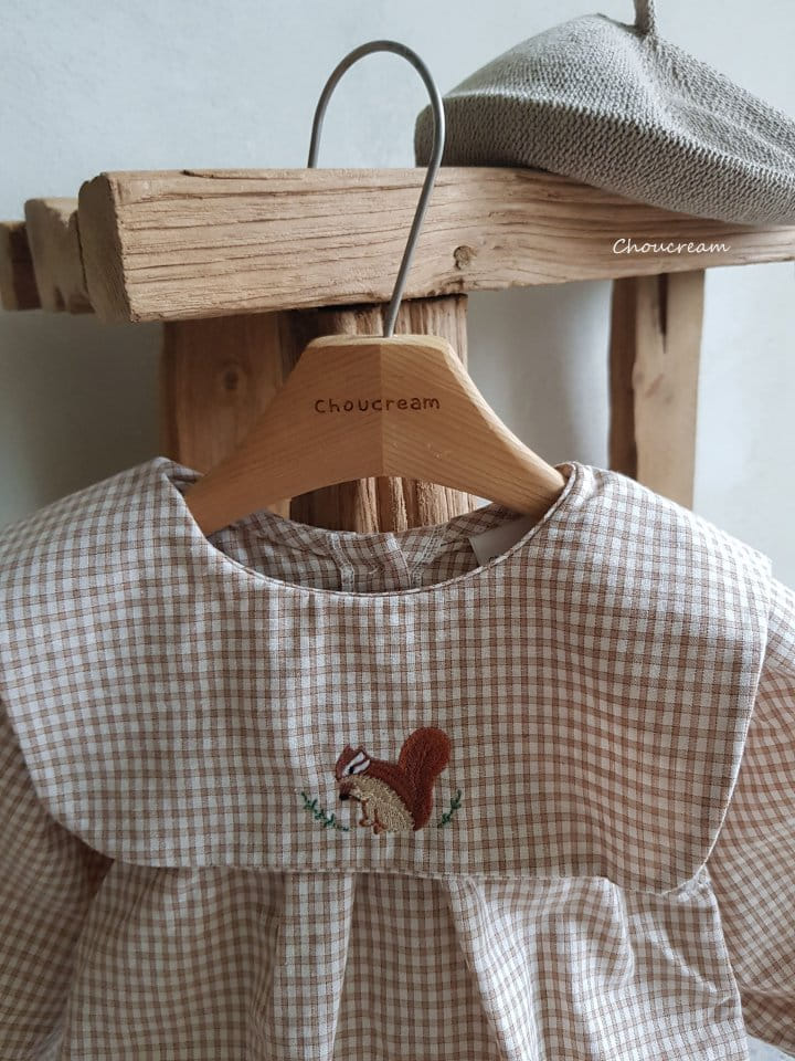 Choucream - Korean Baby Fashion - #babyfever - Squirrel Bodysuit - 3