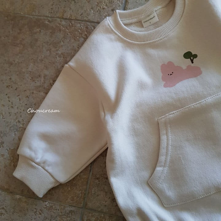 Choucream - Korean Baby Fashion - #babygirlfashion - Rabbit Sweatshirt Bodysuit - 6