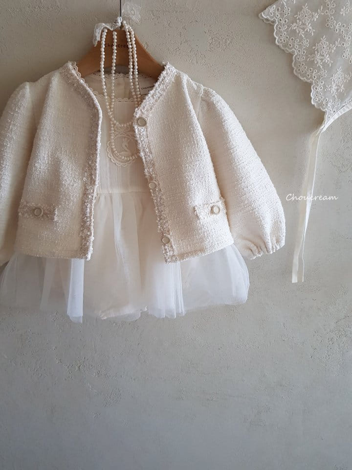 Choucream - Korean Baby Fashion - #babylifestyle - Bebe Twid Jacket - 10