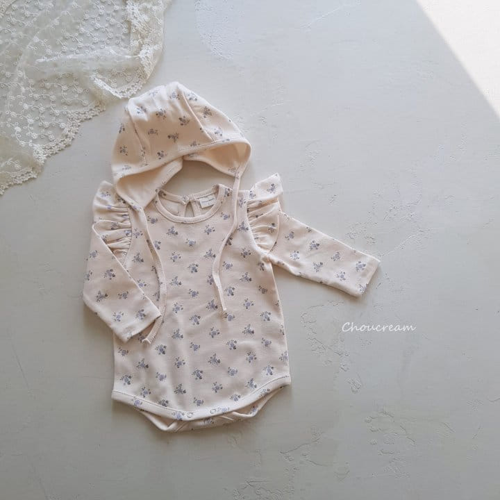 Choucream - Korean Baby Fashion - #babyoninstagram - Irin Bonnet Bodysuit - 3