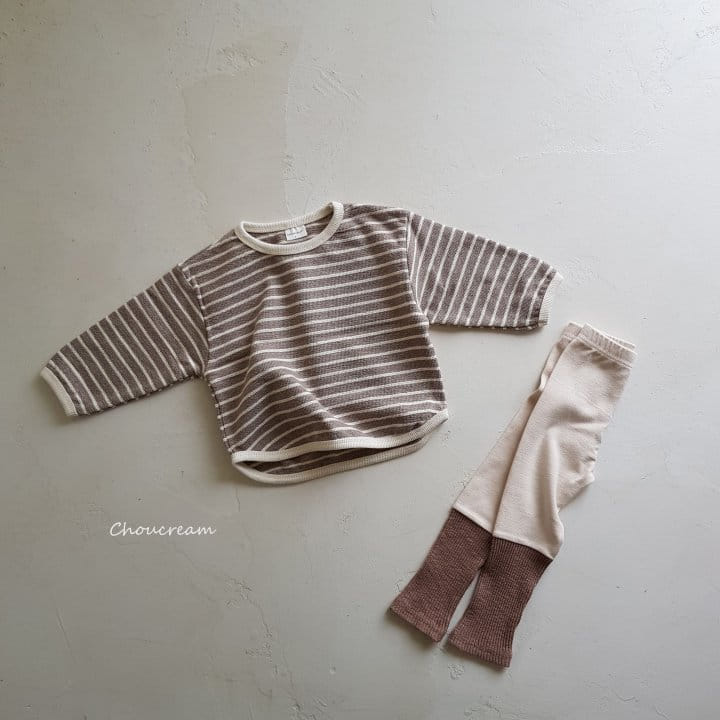 Choucream - Korean Baby Fashion - #babyootd - St Piping Tee - 8