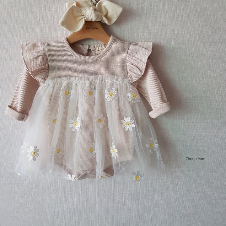 Choucream - Korean Baby Fashion - #babyoutfit - Daisy Bodysuit - 10