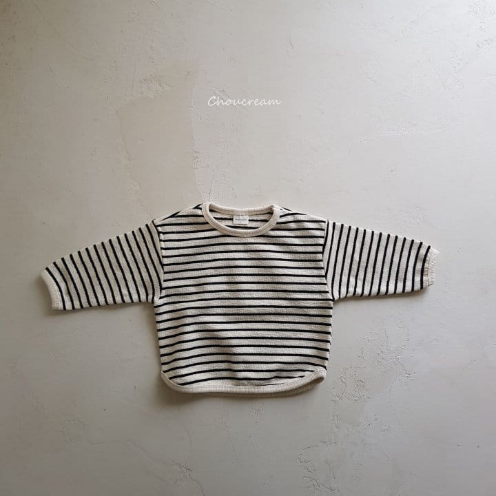 Choucream - Korean Baby Fashion - #babyoutfit - St Piping Tee - 9