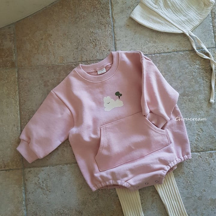 Choucream - Korean Baby Fashion - #babywear - Rabbit Sweatshirt Bodysuit - 12