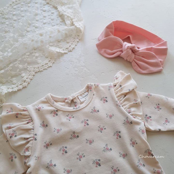 Choucream - Korean Baby Fashion - #babywear - Irin Bonnet Bodysuit - 7