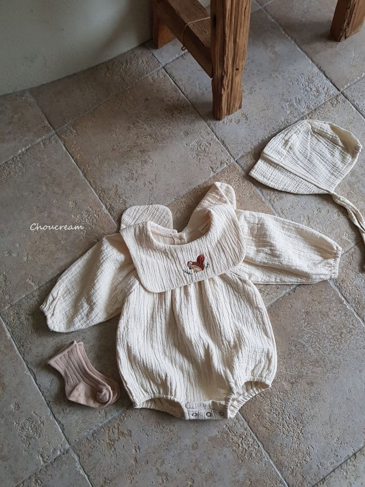 Choucream - Korean Baby Fashion - #onlinebabyboutique - Squirrel Bodysuit - 11